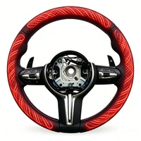 Volant chauffant rond personnalisé pour BMW M3 X6 E70 E82 E84 E90 E93 F11 F20 F30 F34 F36 F80 M240i