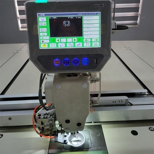 AUTOMATIC HIGH SPEED LOCKSTITCH <b>SEWING</b> MACHINE with PROGRAMMABLE FLAT-BED IRON Manual Feed <b>for</b> GARMENT - Product Image 2