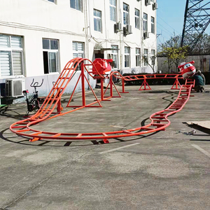 Divertida Montaña Rusa Sin Motor de Nuevo Diseño, Atracción para Parques de Diversiones, Montaña Rusa para Niños en Venta - Product Image 5