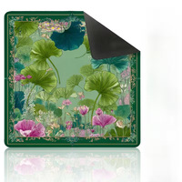 Nouveau Tapis de Mahjong Chinois Classique 80x80cm 2026 en Tissu Jacquard 2mm Antidérapant Écologique Résistant à l'Eau Durable Portable pour Table