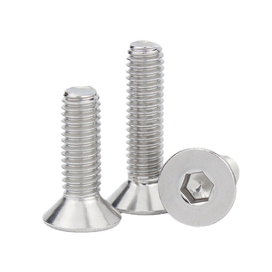 Tornillos Allen de Cabeza Plana M8x1.25 DIN7991 de Acero Inoxidable 304 <span class=keywords><strong>A2</strong></span>, Pernos de Cabeza Avellanada con Hexágono Interior - Product Image 2