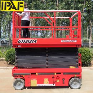 Working Platform 4m 6m 8m 10m 12m 14m Load 500kg Mobile Hydraulic <b>Scissor</b> <b>Lift</b> - Product Image 5