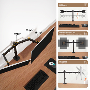 Khcoohoo OEM Màn hình bàn đứng tùy chỉnh nâng cơ chế & Nền tảng Kích thước phù hợp đứng cho y tế & phòng thí nghiệm sử dụng - Product Image 5