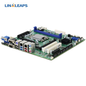 Linkleaps H610 Chipset Micro ATX Industrial Motherboard dengan 12 Gen Intel CPU 2 DDR5 64GB NVMe SSD 1700 LGA 64GB RAM Desktop - Product Image 2
