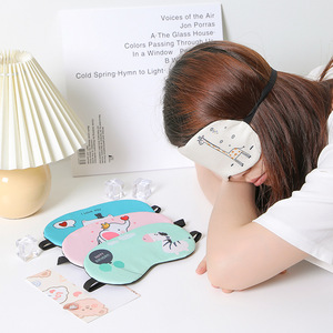 Máscara para ojos con bloqueo de luz, compresa de hielo transpirable para dormir, para niños, estudiantes, dormitorio, dormitorio, mujeres - Product Image 4