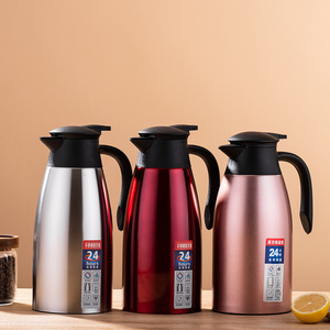 Bình giữ nhiệt chân không thép không gỉ 304 dung tích lớn 2L, dùng cho nhà, văn phòng, khách sạn, ấm trà, bình giữ nhiệt gia dụng - Product Image 4