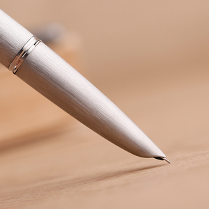 MAJOHN Ti200, pluma estilográfica de trefilado de aleación de titanio, Pluma de oro de 14K, pluma estilográfica de Metal para estudiantes adultos, hecha en China - Product Image 4