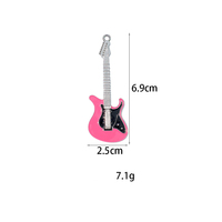 Y2K-Trend DIY-Zubehör Metall-Gitarren-Schmuckzubehör für Vintage-Handyhüllen-Anhänger