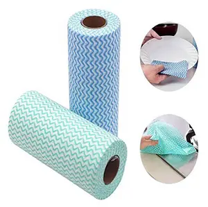 Dollar general store items viscose and polyester spunlace nonwoven multipurpose wipes cloth