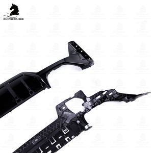 Difusor trasero negro brillante de alta calidad con soporte para BMW 3Series G20 G28 M340i M Sport difusor de parachoques trasero <span class=keywords><strong>2022</strong></span> + - Product Image 4