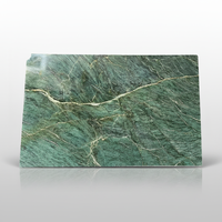 Quartzite vert fleuri du Brésil |   Dalles de quartzite vert de luxe exotique pour la décoration intérieure de villas