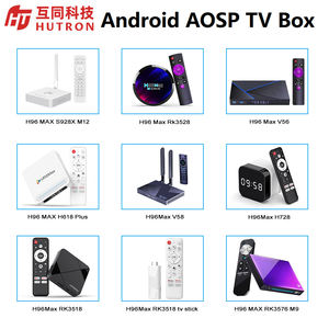 Boîtier <span class=keywords><strong>TV</strong></span> intelligent 4K <span class=keywords><strong>UHD</strong></span> H96 Max S905L3 Android 14 Quad Core 2025, double Wi-Fi, télécommande vocale, 8 Go, décodeur <span class=keywords><strong>TV</strong></span> britannique pas cher, vente chaude - Product Image 6