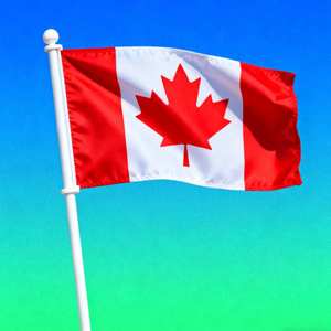 2026 年欧洲杯加拿大墨西哥队队旗和横幅 - 数码印刷聚酯纤维 - Product Image 4