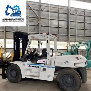 מלגזה משומשת <span class=keywords><strong>TCM</strong></span> FD100 10 טון עם מנוע מקורי, משלוח מהיר, רכיבים מרכזיים משומשים FD30 FD45 FD50 FD60 FD70 FD80 - Product Image 2