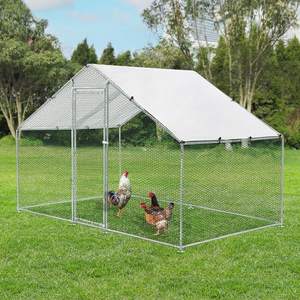 6m2 büyük tavuk çalıştırmak hayvan kafes tavuk kümesi çalışma evi gölge kafes <span class=keywords><strong>2x3m</strong></span> çatı örtüsü arka bahçe - Product Image 2