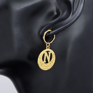 Boucles d'oreilles pendantes plaquées or 24 carats JXX Fashion, haute qualité, vente en gros personnalisée, Kiribati, Micronésie - Product Image 5