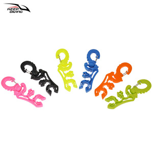 Régulateur de respiration rapide KEEP DIVING pour plongée sous-marine, avec clip de fixation secondaire pour tuba, crochet de tuyau, manille à basse pression HC-581 - Product Image 2