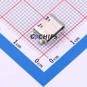 GT-USB-7014E USB Connector SMD Connector ( Connector Type: Type-C )( Protocol Standard: USB 2.0 )( Gender: Female ) - Product Image 1