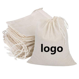 Personnalisé naturel écologique à base de plantes <span class=keywords><strong>café</strong></span> en grains de thé lait de noix filtré réutilisable mousseline alimentaire <span class=keywords><strong>coton</strong></span> sac à cordon - Product Image 1