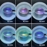 Poudre magnétique 9D effet œil de chat Aurora, pigment perlé translucide 3D magique pour ongles, vente en gros en vrac