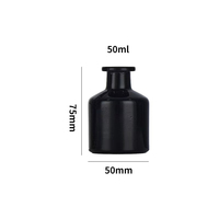 Bouteille diffuseur de parfum haut de gamme 50ml 100ml 150ml 200ml 250ml 500ml avec bouchon en caoutchouc, diffuseur d'arômes, couleur personnalisée disponible