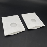 Pochettes écologiques biodégradables à impression personnalisée, papier réutilisable de qualité alimentaire, carte-cadeau alimentaire, paquet de thé, sacs en papier Kraft blanc