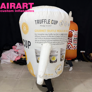 ชุดแต่งกายขวดอาหารเป่าลมสำหรับตกแต่งแคมเปญโฆษณา กิจกรรมการตลาดขวดโฆษณาเป่าลมสำหรับผู้ใหญ่ - Product Image 4