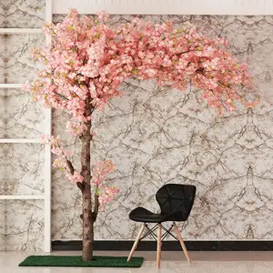 QSLH-SY0166 High Quality Artificial Blossom Tree Plants Trees Wholesale Cherry Blossom Tree Centerpiece For Shopping Mall