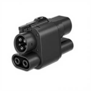 อะแดปเตอร์แปลงหัวชาร์จรถยนต์ไฟฟ้าจากแบบ CCS2 เป็นแบบ CCS1 รองรับการชาร์จเร็ว 200 กิโลวัตต์ 200 แอมป์ ด้วยกระแสตรง (DC) ตามมาตรฐานอเมริกันใหม่เป็นมาตรฐานยุโรป - Product Image 2