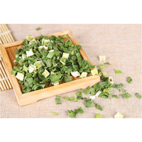 Yuanfu Rouleaux de Ciboulette Séchée et Déshydratée de Yunnan, Anneaux de Poireau, Oignon Vert Entier 8x8mm