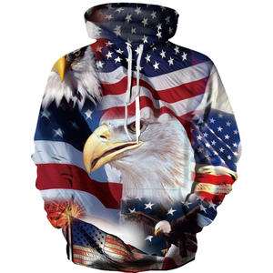 Bandiera degli Stati Uniti e aquila <span class=keywords><strong>3d</strong></span> <span class=keywords><strong>felpe</strong></span> oversize donne sublimazione <span class=keywords><strong>felpe</strong></span> <span class=keywords><strong>con</strong></span> cappuccio <span class=keywords><strong>con</strong></span> cappello - Product Image 2