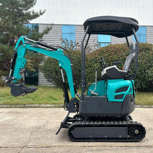 17G Compacte Graafmachine Voor Huis En Boerderij | Hydraulische Mini-Graafmachine Met Kubota-Motor-Intrekbare Rupsbanden - Product Image 1