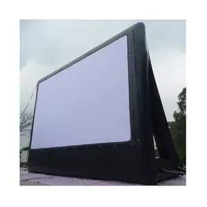 Outdoor Customized inflatable projector screen /inflatable rear projection screen for sale