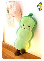 En gros, Grande peluche coussin de corps en forme d'avocat - Coussin de câlin en forme de gousse de pois, jouet en peluche