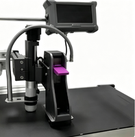 Máquina de Marcado Industrial, Impresora de Inyección de Tinta con Tinta Solvente para Fecha de Caducidad, para Bolsas de Plástico, Botellas PET, Cajas de Cartón, Tableros Metálicos, Tuberías y Cables