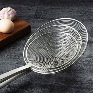 อุปกรณ์ครัวคุณภาพดี กระชอนกรองอาหารทอด สแตนเลสอย่างดี สำหรับร้านอาหาร - Product Image 4