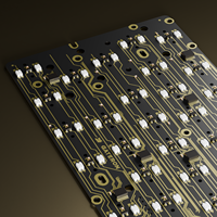 GATERON GT60 Ultra Dual-LED PCB mis à niveau avec un nouveau capteur Hall magnétique, série Jade exclusive, PCB de clavier magnétique à réglage fin