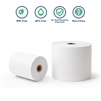 Rouleau de papier thermique pour reçus 2-1/4" x 85' Écologique pour ATM, TPV, caisse enregistreuse, vente en gros d'usine