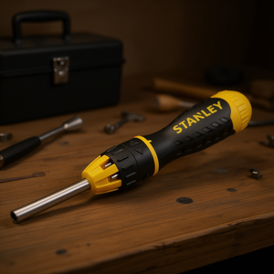 Destornillador de trinquete Stanley con 20 puntas para trabajos de precisión - Product Image 3