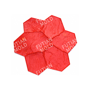Ventas de fábrica Esteras de cemento decorativas duraderas Juegos de pisos Textura Impresión Estampada Moldes de hormigón Moldes de sello de hormigón - Product Image 6
