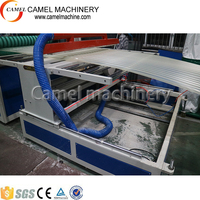Ligne de production de panneaux de toit ondulés en PVC ondulés Machine/ASA