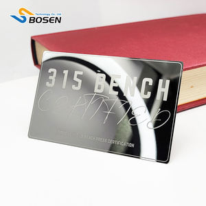 بطاقة عضوية وبطاقة هدايا فاخرة من المعدن والفولاذ المقاوم للصدأ، بتصميم مصقول ذهبي بلمسة مرآة ونقش بالليزر، تصلح كبطاقة أعمال - Product Image 4