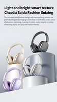 Headset Gaming Nirkabel Stereo HiFi ANC Peredam Kebisingan Driver Dinamis Mikrofon OEM Dapat Disesuaikan Ringan Musik Ponsel