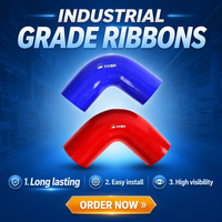 Tuyau flexible en silicone courbé à 90 degrés de 1 7/8'' pour applications automobiles et camionnettes