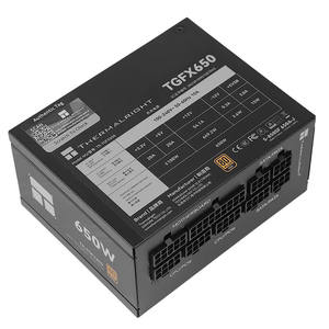 TR-TGFX Thermalright 650 <span class=keywords><strong>SFX</strong></span> <span class=keywords><strong>650W</strong></span> ATX 3.0 pc évalué MINI alimentation entièrement modulaire psu 80 plus GOLD Globoal utiliser 100-240V - Product Image 2