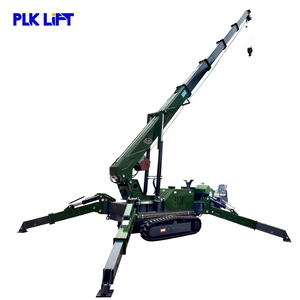 2025 New Crawler Spider Crane 3ton Telescopic Boom DIESEL điện Spider Crane với 360 độ xoay - Product Image 6