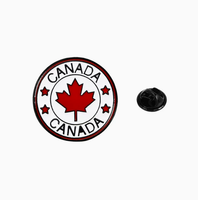 Broche décorative de haute qualité émaillée, Canada, Amérique du Sud, Colisée romain, Chat noir égyptien, Badge commémoratif