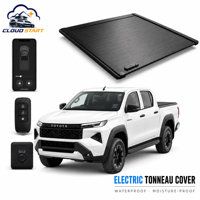 Couverture de benne électrique rétractable Hilux pour Toyota Tacoma 2016-2023, Toyota Tundra 2022-2024, Ford