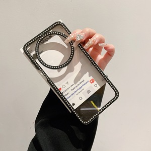 Funda de Teléfono con Diamantes de Imitación para Huawei P80 Candy Water, Apta para MATE70PRO, Transparente con Ranuras, MATE60, Protectora y Brillante - Product Image 5