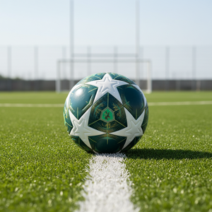 Ballons de football 2026, schéma vert, ballon étoile en stock, ballons de football, logo personnalisé, ballon de football de haute qualité pour les matchs - Product Image 3